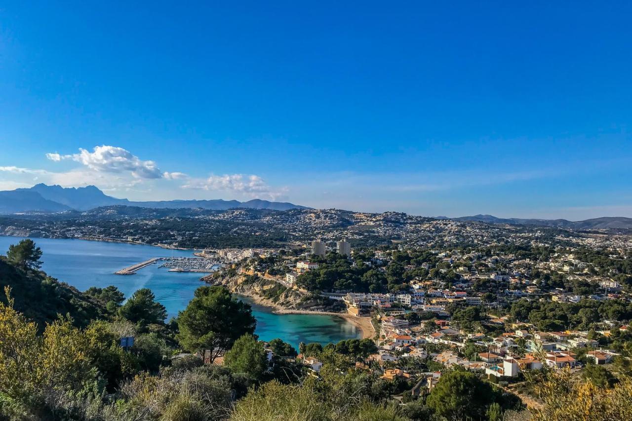 El Portet - Beachfront Holiday Home With Private Pool In Moraira Exterior photo
